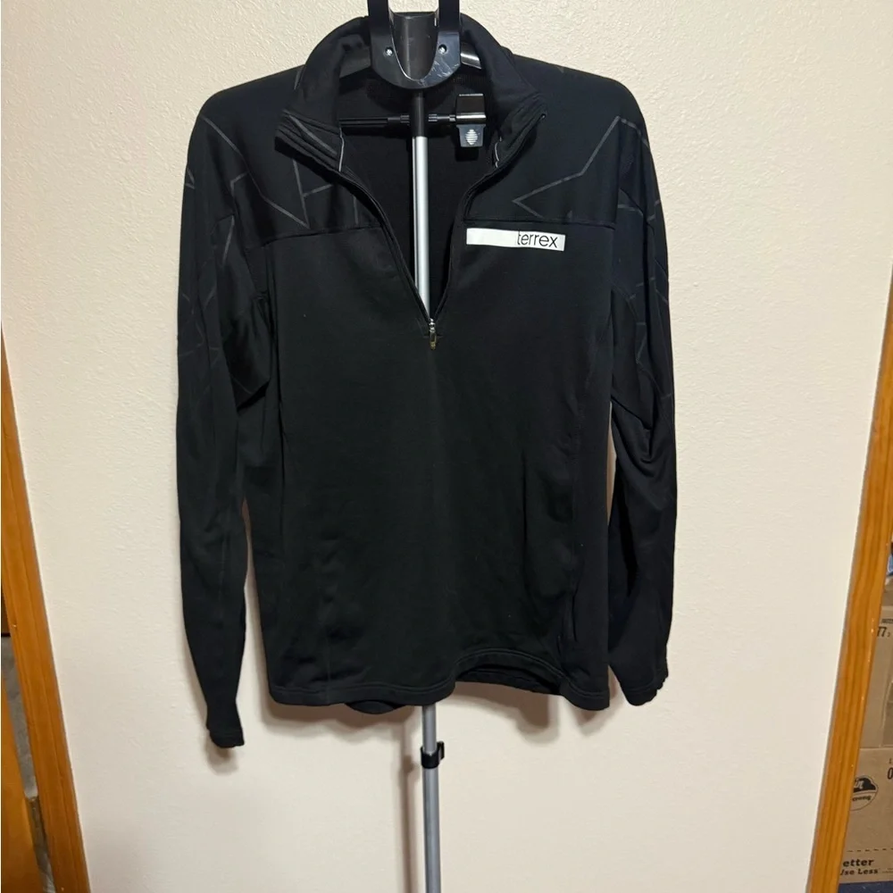 Adidas Terrex Black Zip Pullover‎